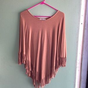 Inchanted Poncho Styled Top
